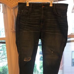 Madewell size 36p curvy skinny jean
